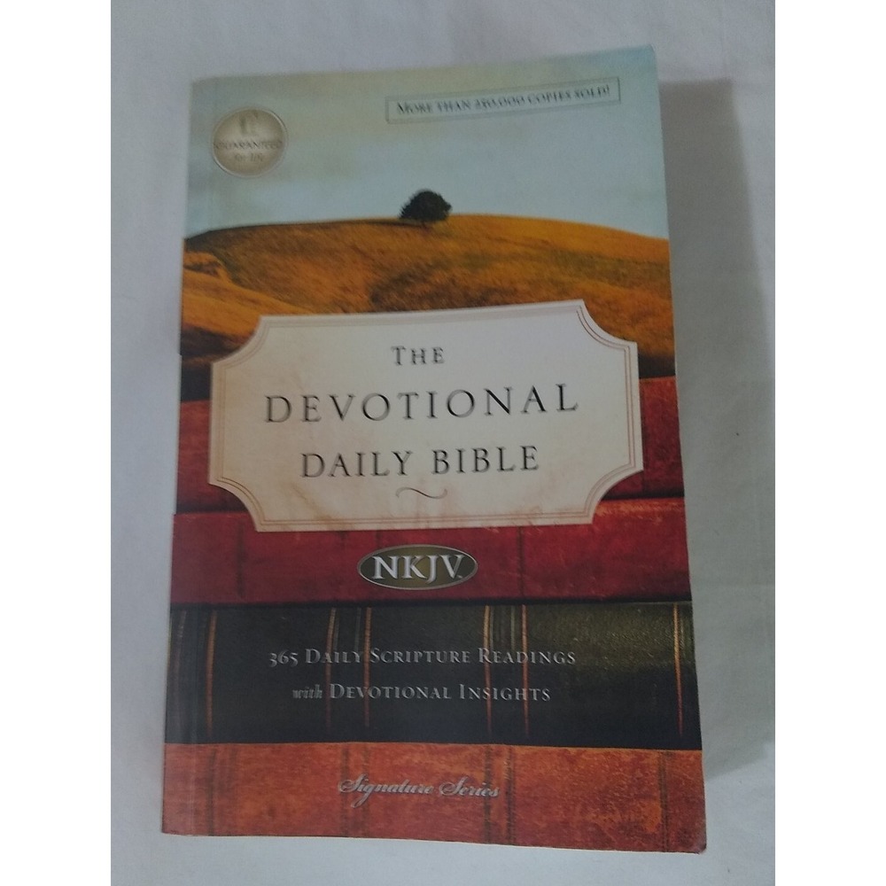 The‎ Devotional Daily Bible NKJV New King James Version Signature Series